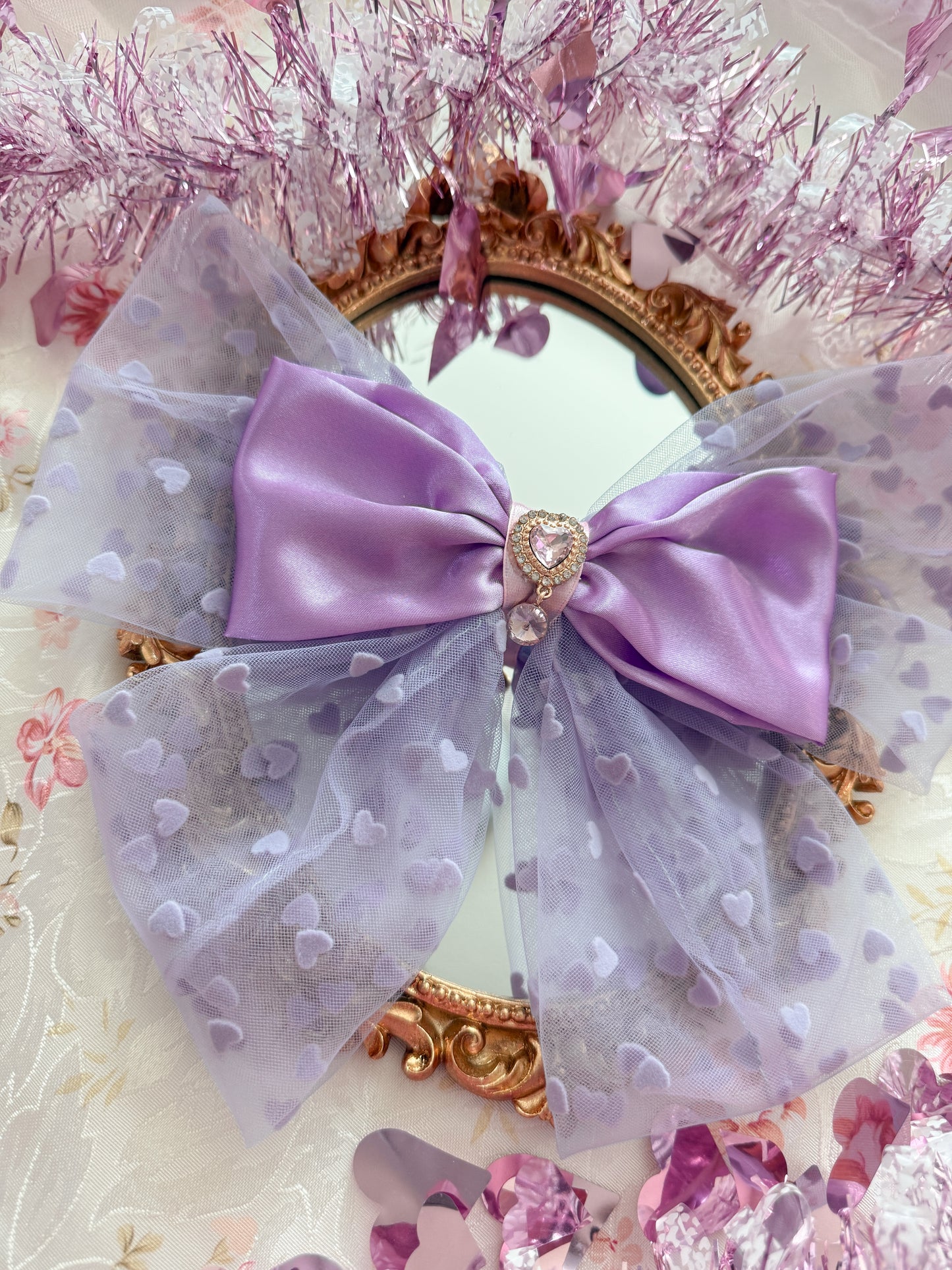 Lavender Bow