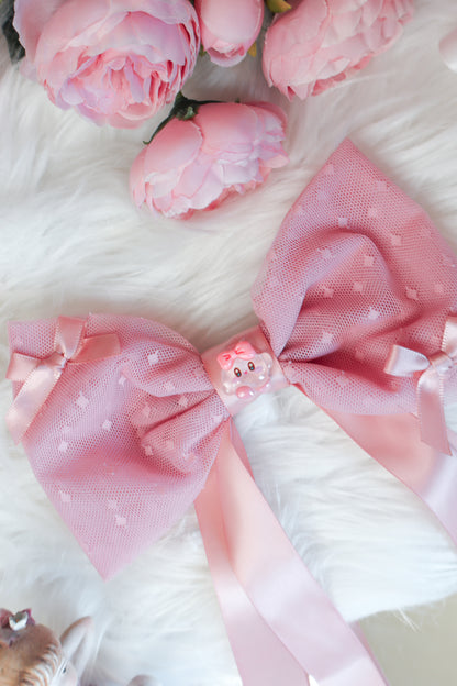 Pink Kirby Bow