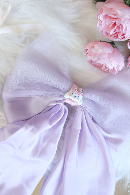 Purple Cinnamaroll Bow